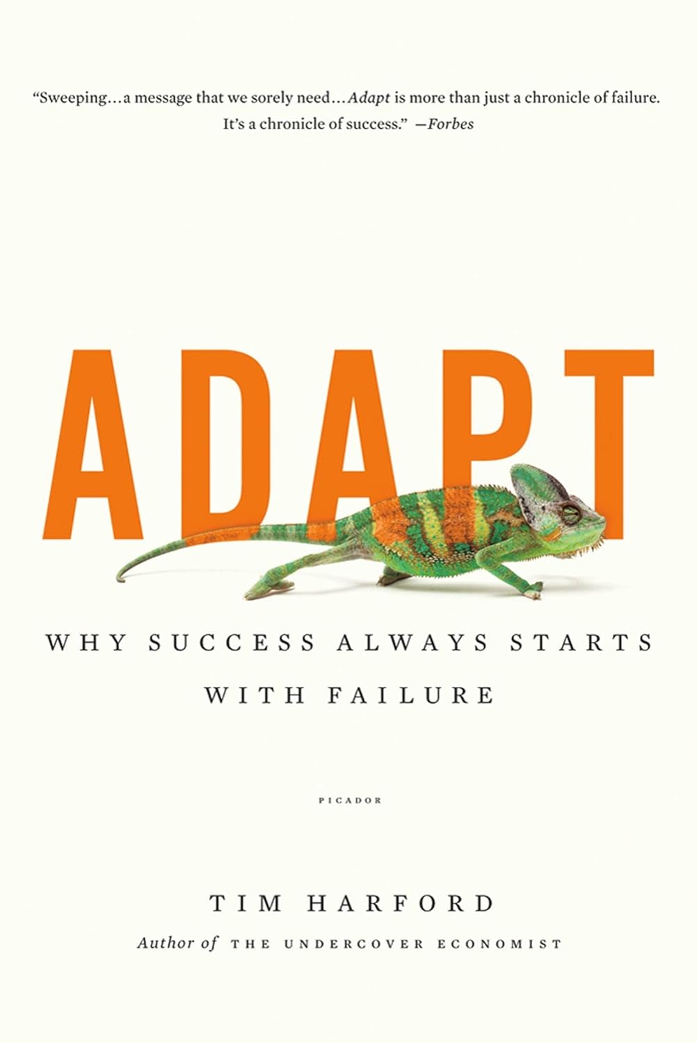 Adapt: Why Success Always Starts with Failure cover